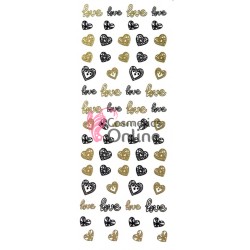 Stickere 3D pentru unghii cod SP011GD